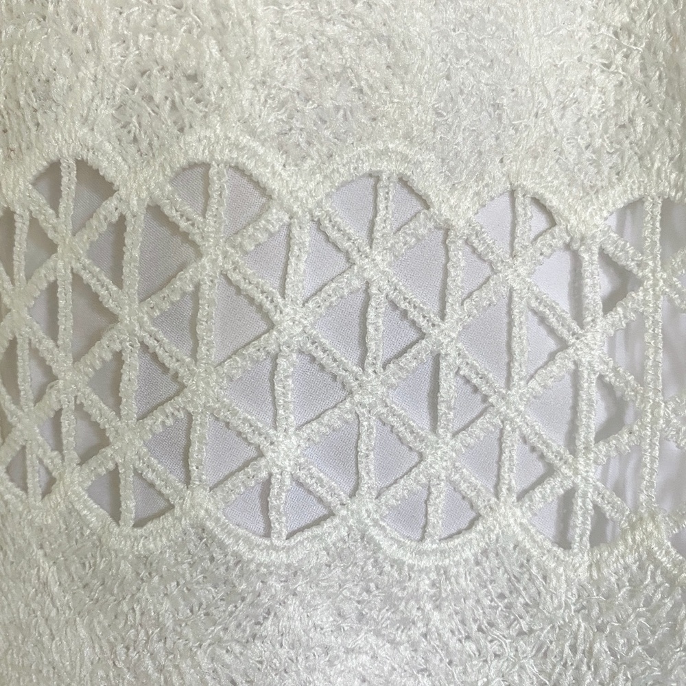 Guess LA White Eyelet Dress - Picture 6 of 8
